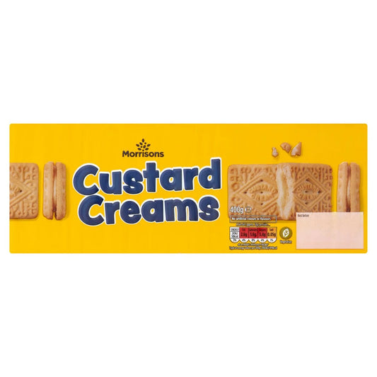 Morrisons Custard Creams 400g - UK Food & Drink - 5010251628828