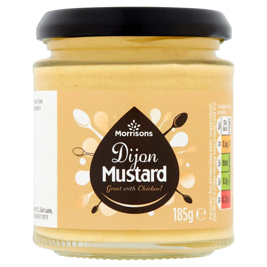 Morrisons Dijon Mustard 185g - UK Food & Drink - 5010251525493