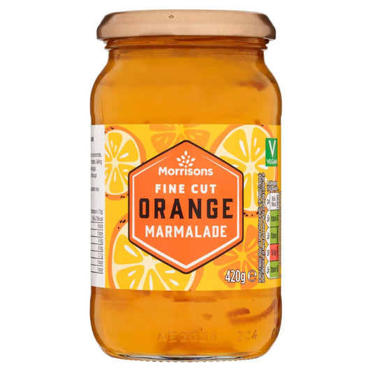 Morrisons Fine Cut Marmalade 420g - UK Food & Drink - 5010525220055