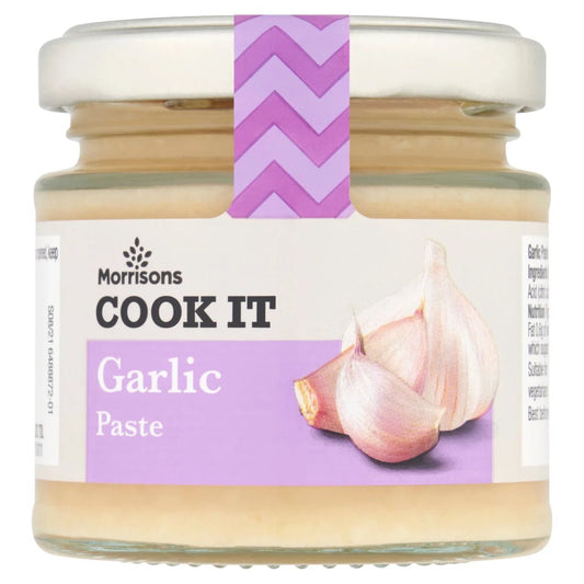 Morrisons Garlic Paste 115g - UK Food & Drink - 5010251884996
