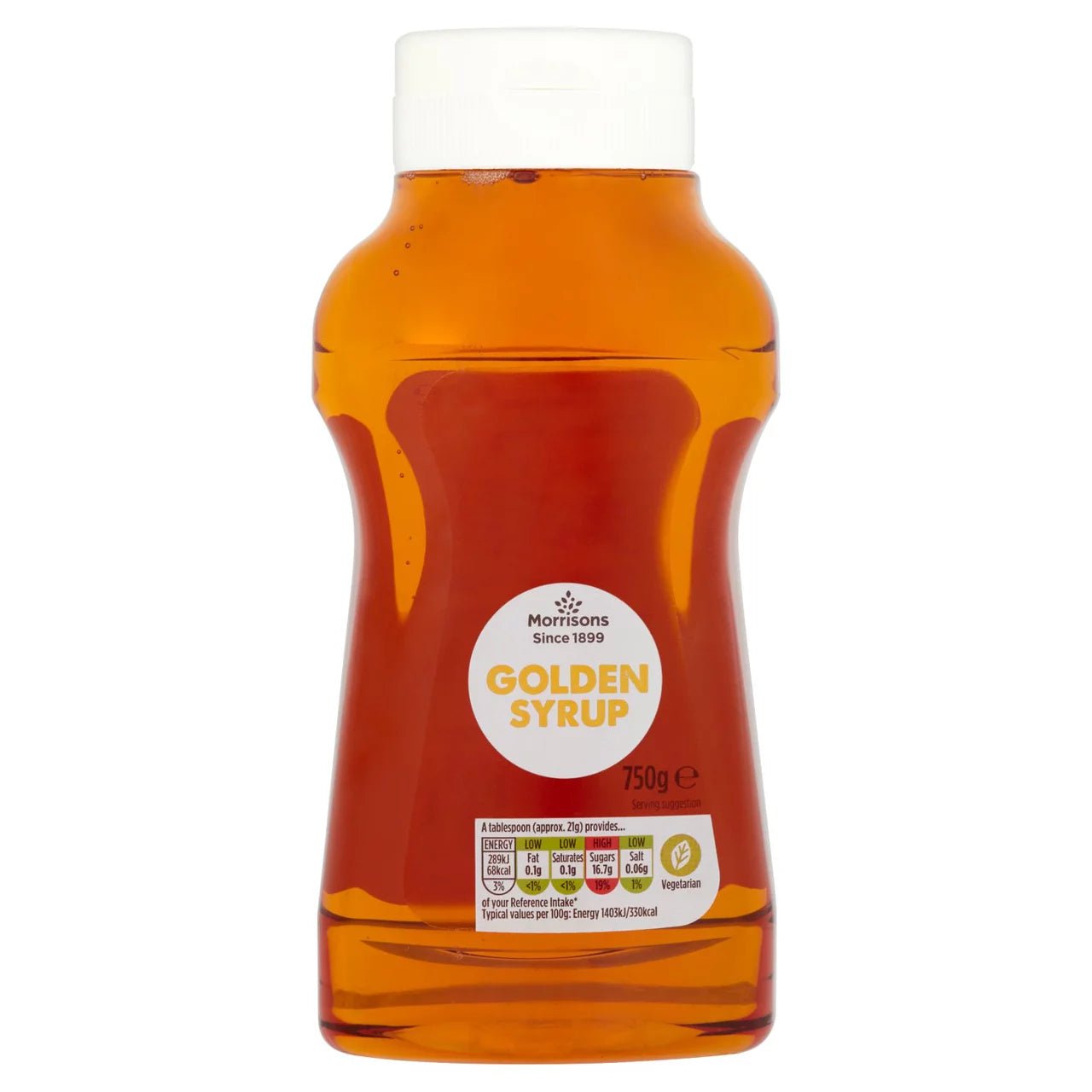 Morrisons Golden Syrup 750g - UK Food & Drink - 5010251673934