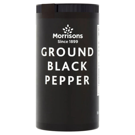 Morrisons Ground Black Pepper 25g - UK Food & Drink - 5010251607281