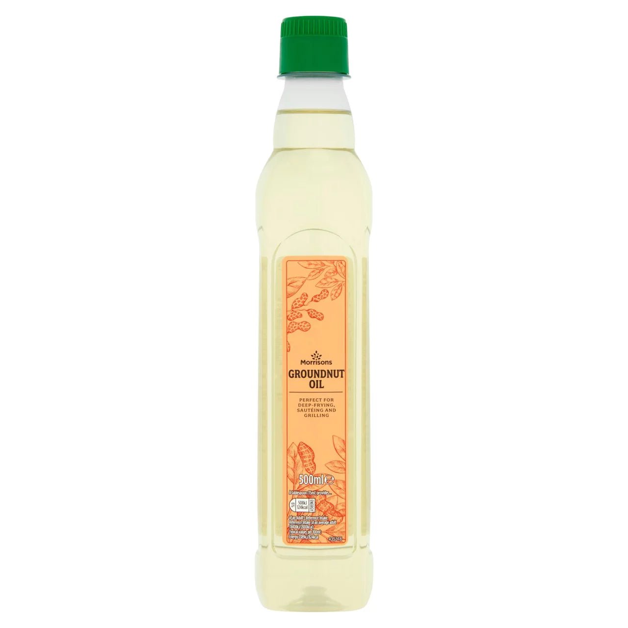 Morrisons Groundnut Oil 500ml - UK Food & Drink - 5010251481690