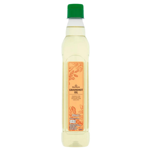 Morrisons Groundnut Oil 500ml - UK Food & Drink - 5010251481690