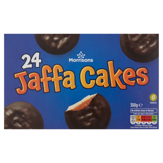 Morrisons Jaffa Cakes 24 pack 300G - UK Food & Drink - 5010251845300