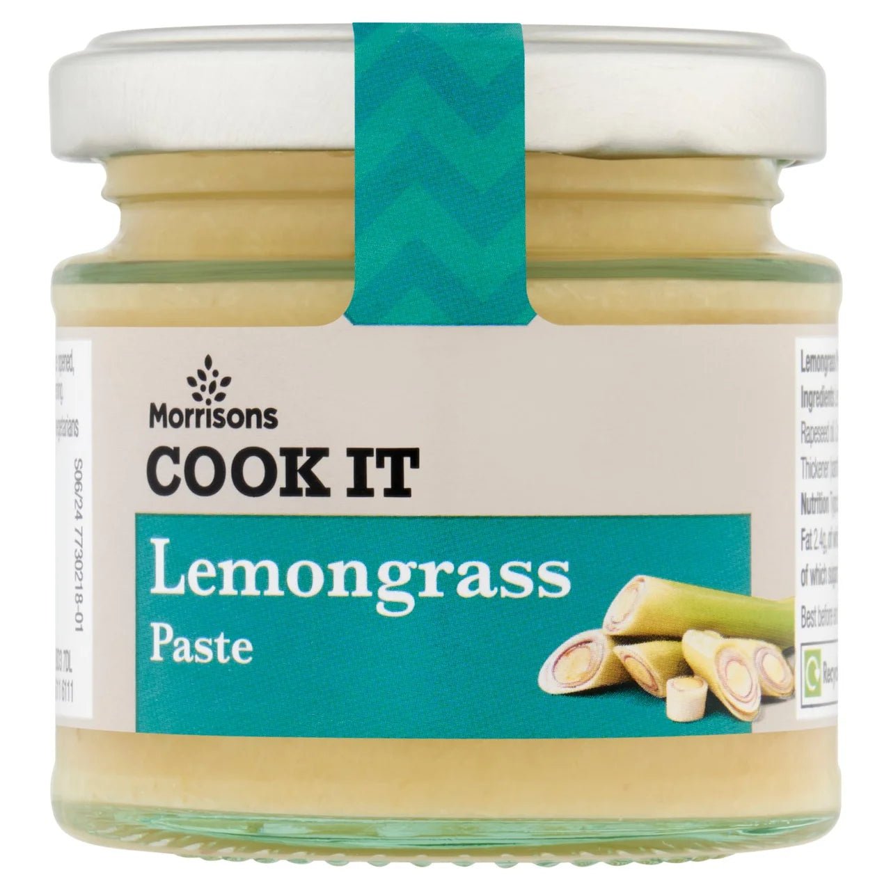 Morrisons Lemon Grass Paste 120g - UK Food & Drink - 5010251863564