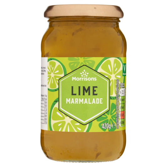Morrisons Lime Marmalade 420g - UK Food & Drink - 5010525220031