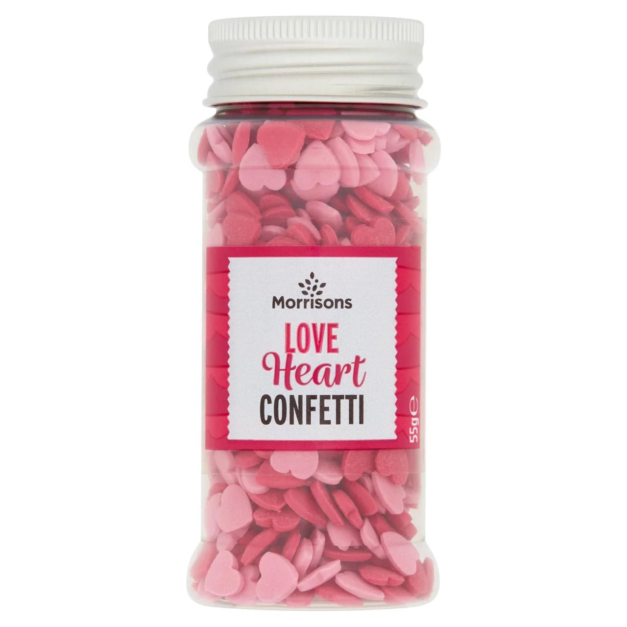 Morrisons Love Heart Sprinkles 55g - UK Food & Drink - 5010525088426