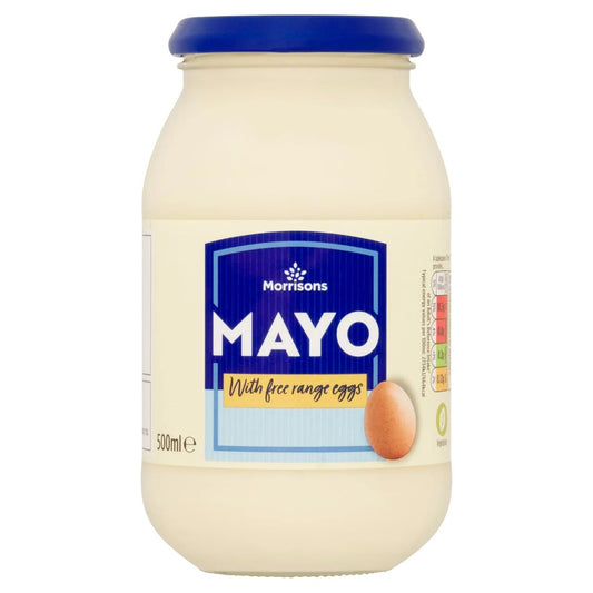 Morrisons Mayonnaise 500ml - UK Food & Drink - 5010251525158