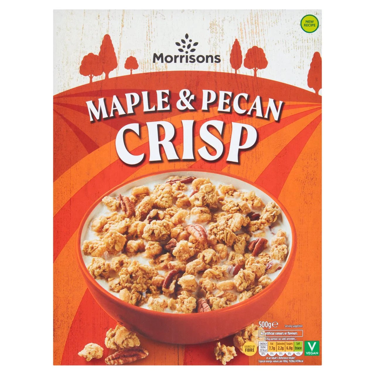 Morrisons Mega Maple & Pecan Clusters 500g - UK Food & Drink - 5010251581000