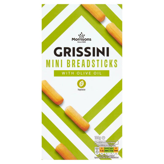 Morrisons Mini Breadsticks 100g - UK Food & Drink - 5010251628910