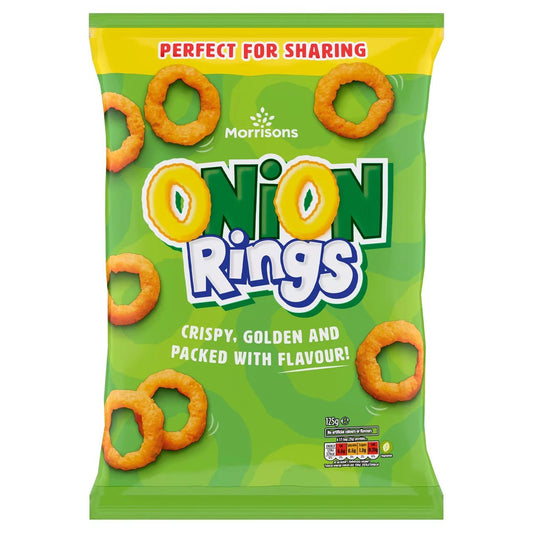 Morrisons Onion Rings 125g - UK Food & Drink - 5010525167756