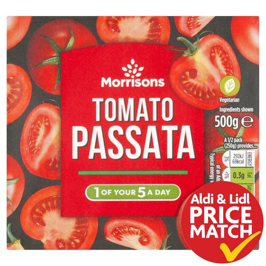 Morrisons Passata 500g - UK Food & Drink - 5010251494041
