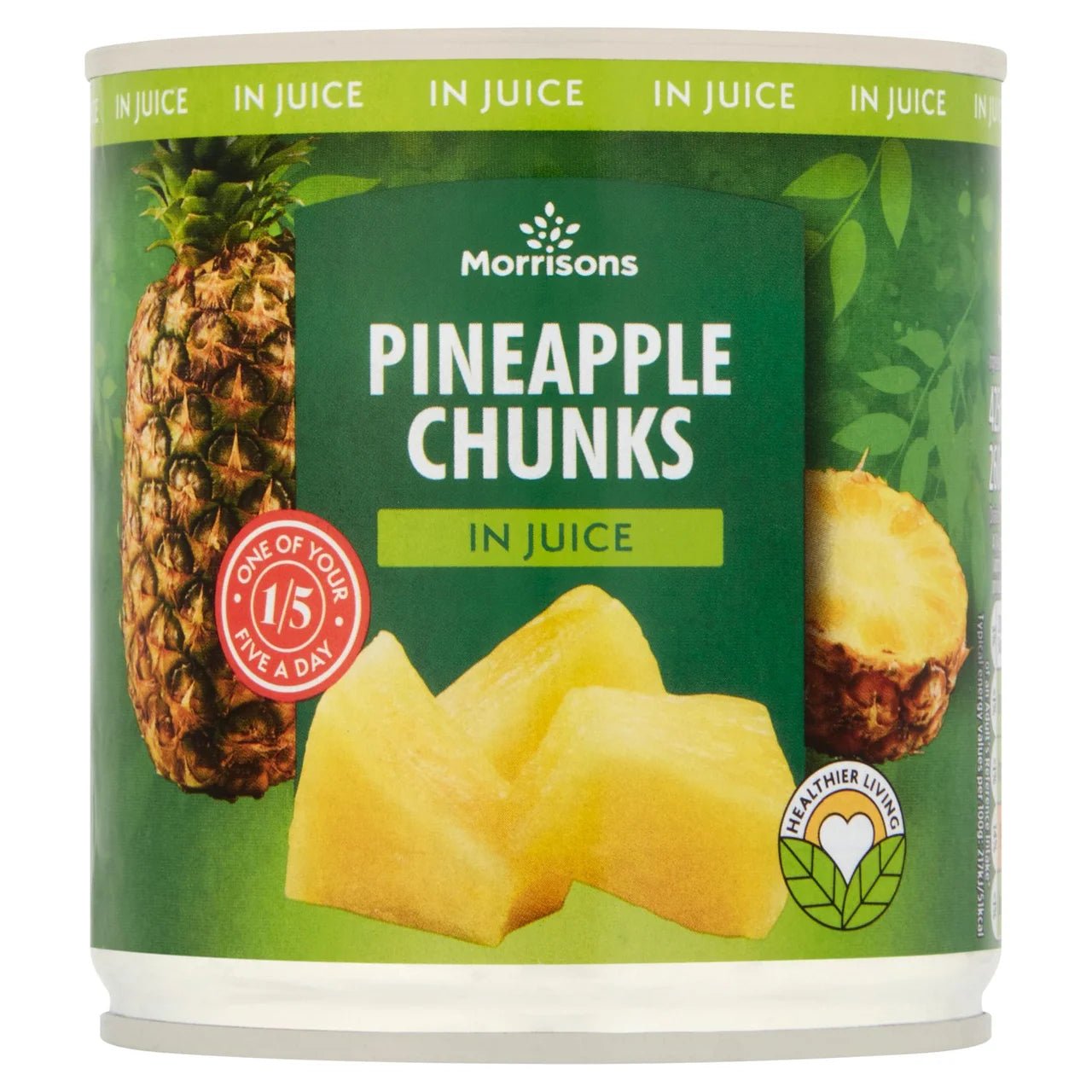 Morrisons Pineapple Chunks In Juice 425g - UK Food & Drink - 5010251521303