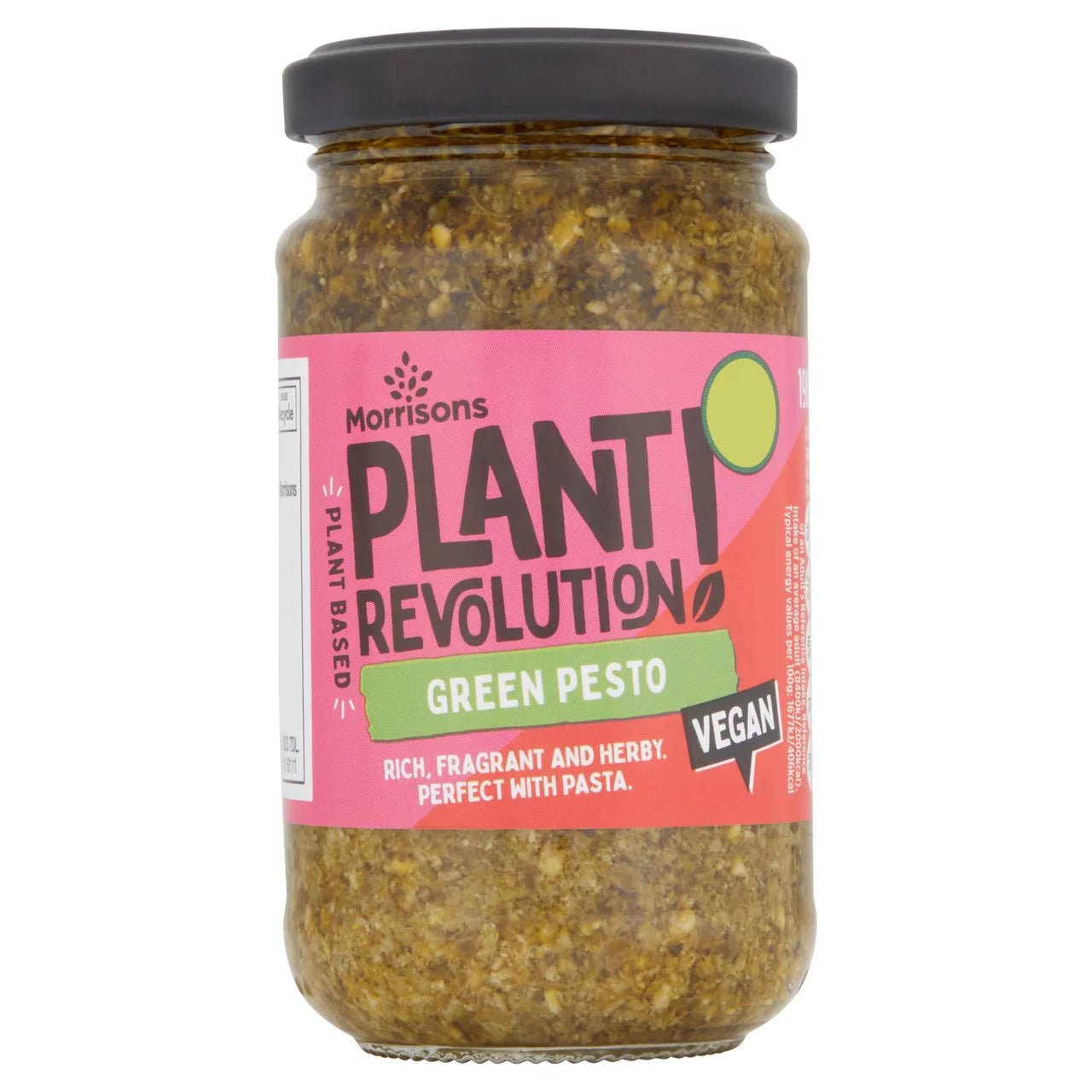Morrisons Plant Revolution Vegan Green Pesto 190g - UK Food & Drink - 5010525135601
