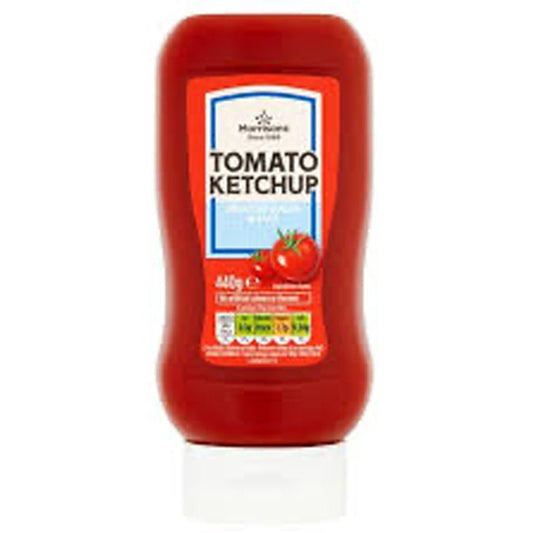 Morrisons Reduced Salt & Sugar Tomato Ketchup 440g - UK Food & Drink - 5010525125763