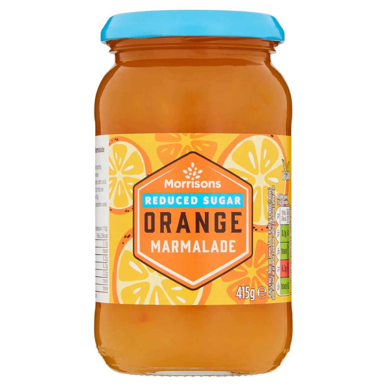 Morrisons Reduced Sugar Marmalade 415g - UK Food & Drink - 5010251555339