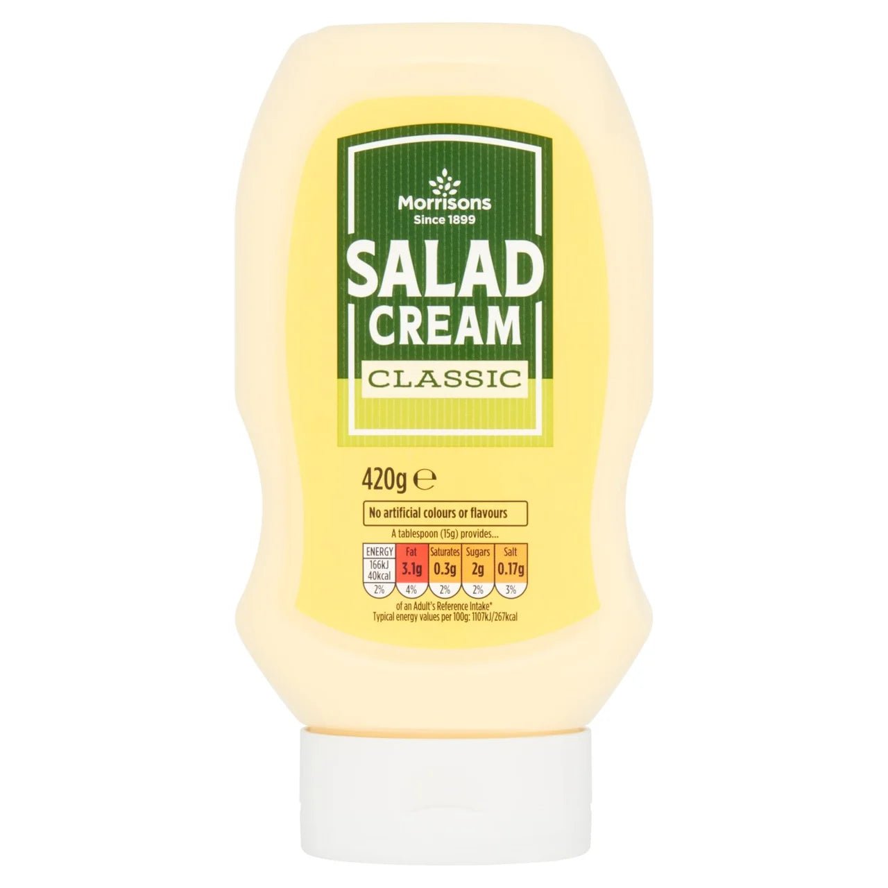 Morrisons Salad Cream 420g - UK Food & Drink - 5010525125718