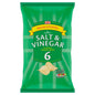 Morrisons Salt & Vinegar Crisps 6 pack - UK Food & Drink - 5010251433651