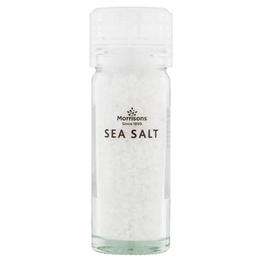 Morrisons Sea Salt Grinder 100g - UK Food & Drink - 5010251608929