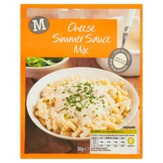 Morrisons Simmer Sauce Cheese Mix 30g - UK Food & Drink - 5010251560012