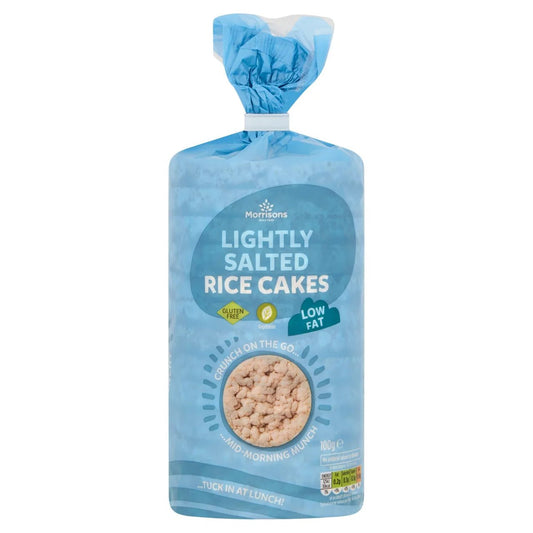 Morrisons Slightly Salted Rice Cakes 100g - UK Food & Drink - 5010251348788