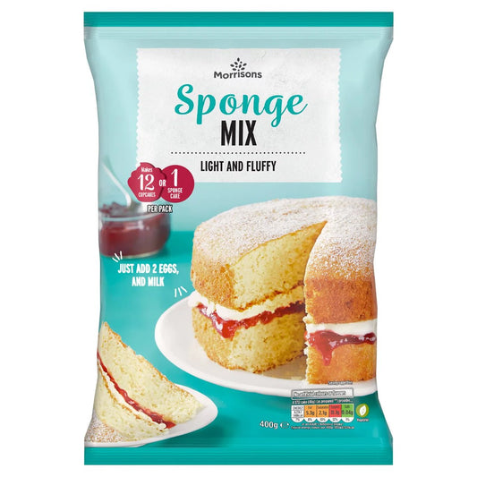 Morrisons Sponge Mix Plain 400g - UK Food & Drink - 5010251595694