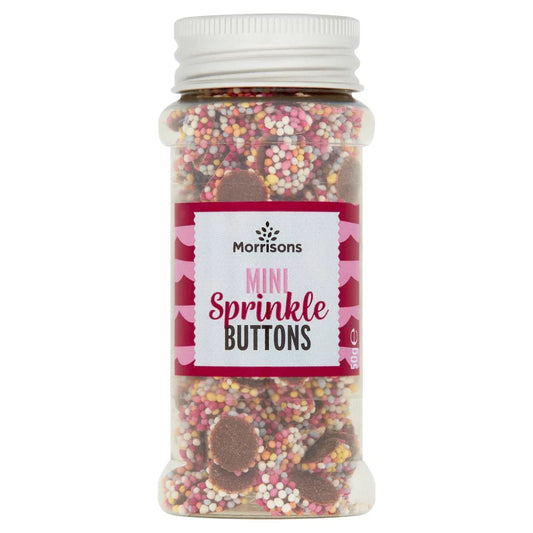 Morrisons Sprinkle Buttons 50g - UK Food & Drink - 5010251826545