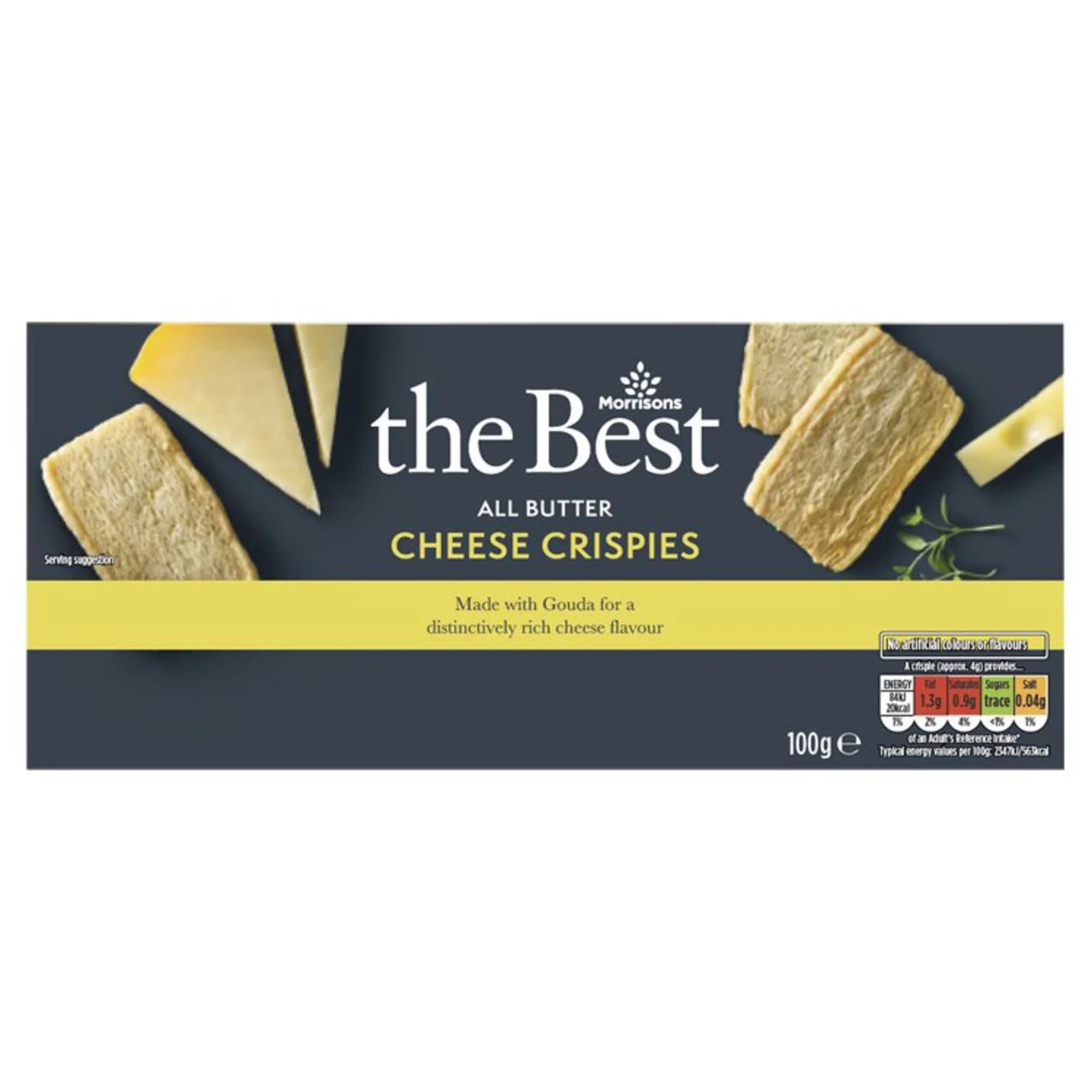 Morrisons The Best Cheese Crispies 100g - UK Food & Drink - 5010251738602