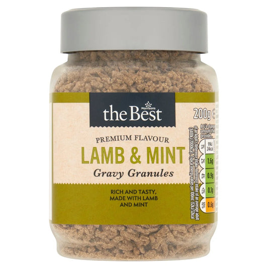 Morrisons The Best Lamb & Mint Gravy Granules 200g - UK Food & Drink - 5010251846390