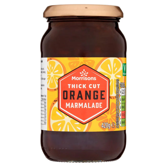Morrisons Thick Cut Marmalade 420g - UK Food & Drink - 5010525220048