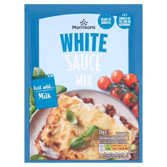 Morrisons White Simmer Sauce Mix 21g - UK Food & Drink - 5010251560173