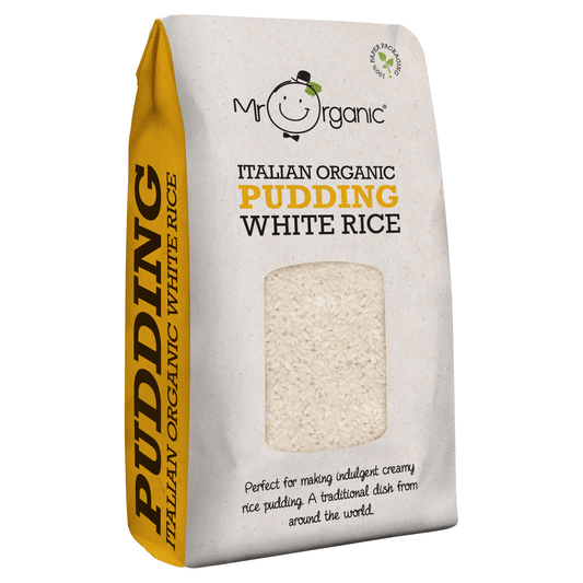 Mr Organic Italian Organic White Rice Pudding 500g - UK Food & Drink - 5060178074109