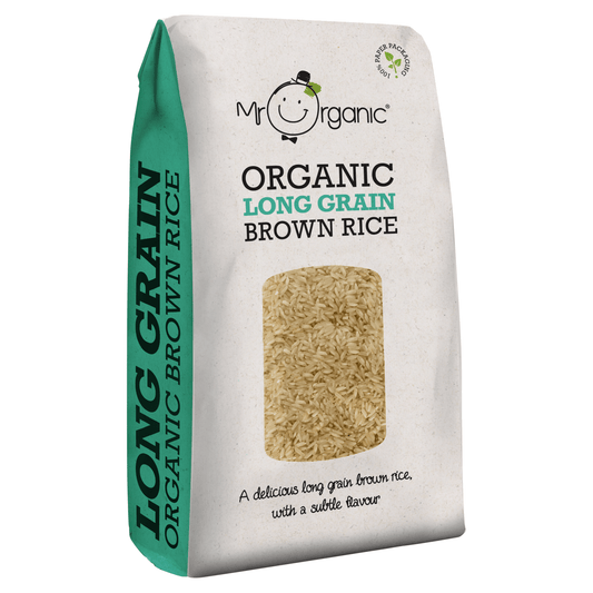 Mr Organic Organic Long Grain Brown Rice 500g - UK Food & Drink - 5060178071535