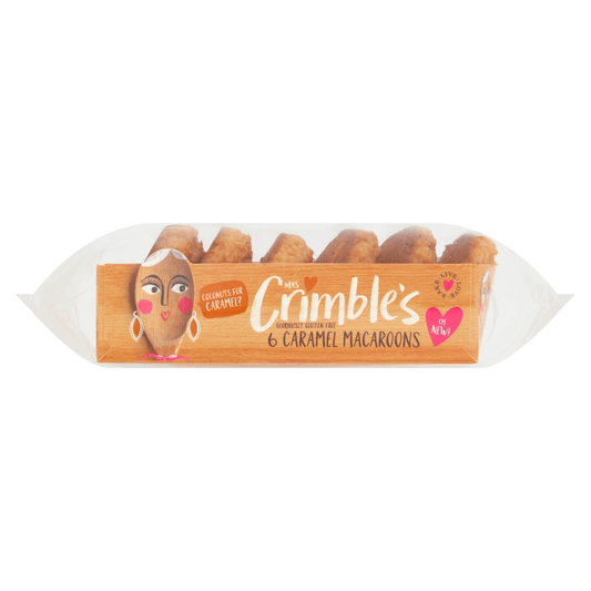 Mrs Crimble's 6 Caramel Macaroons 180g - UK Food & Drink - 5010822991320