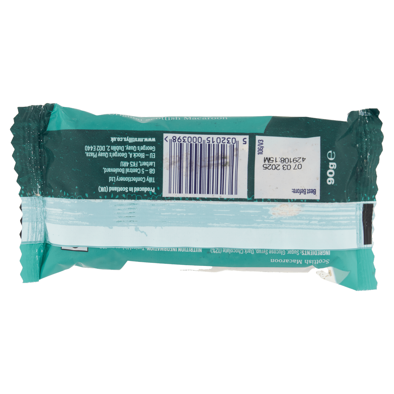 Mrs Tilly's Original Scottish Macaroon 90g - UK Food & Drink - 5032015000398
