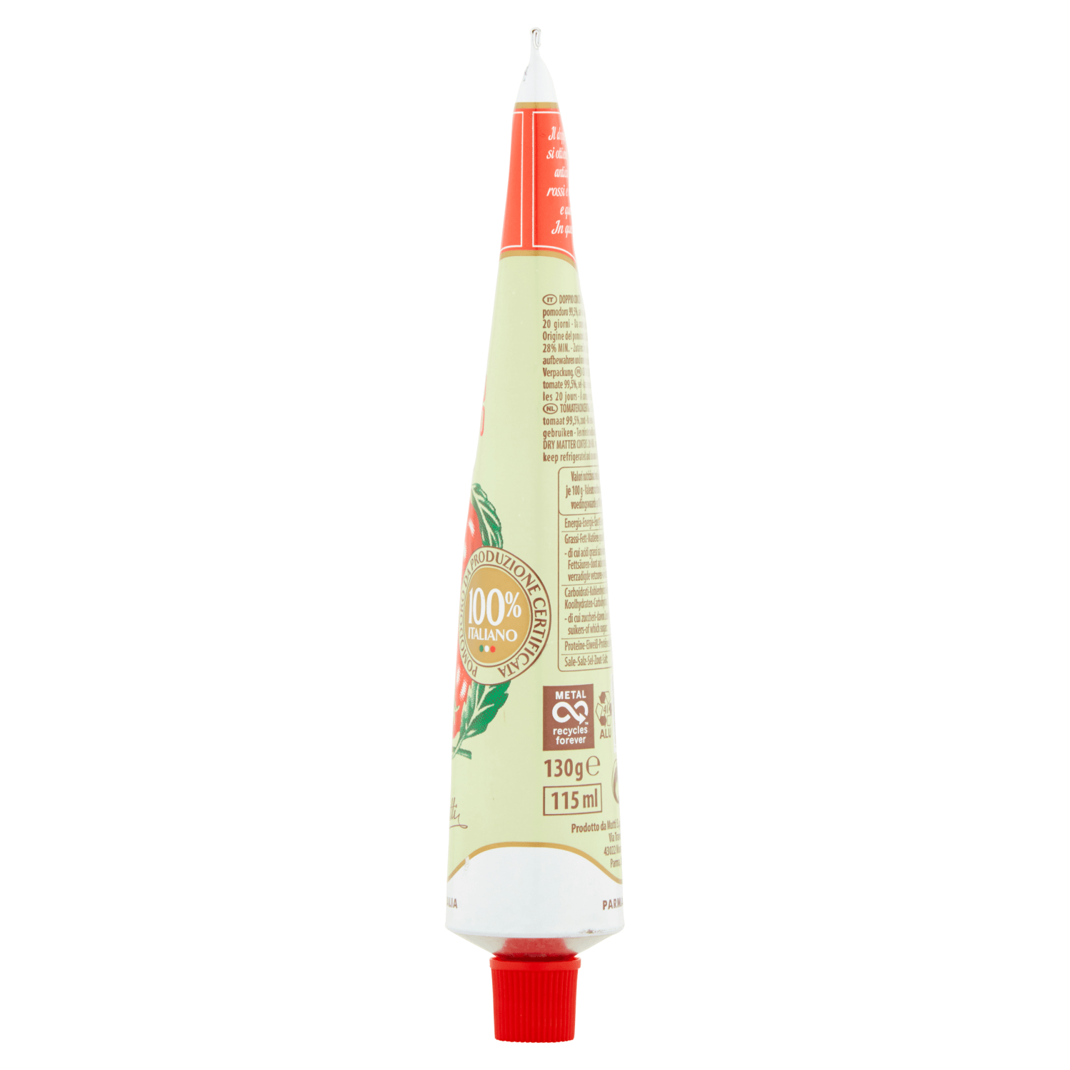 Mutti Tomato Puree Paste 130g - UK Food & Drink - 80042532