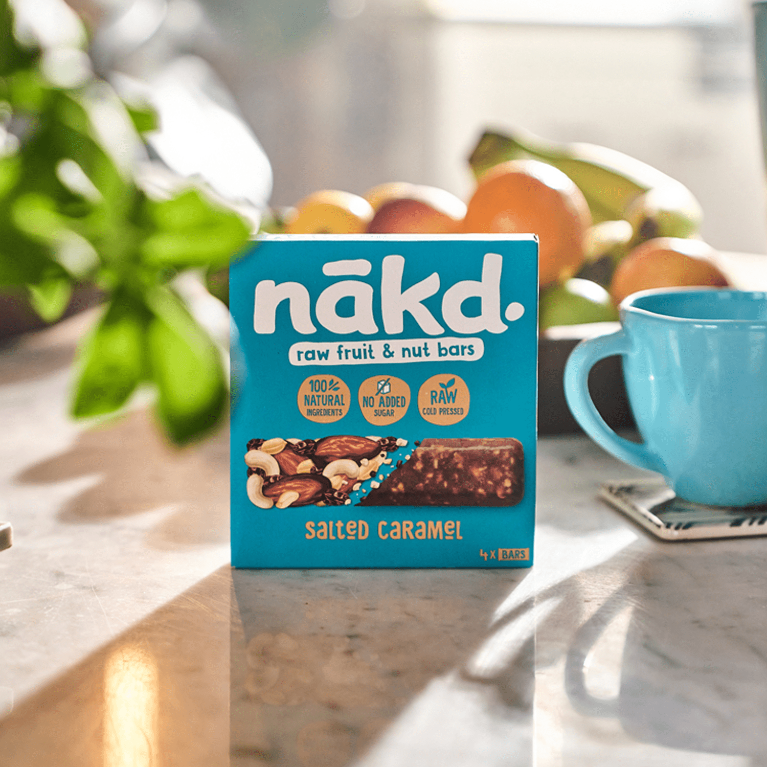 N_kd Salted Caramel Raw Fruit & Nut Bars 4 x 35g - UK Food & Drink - 5060088707975