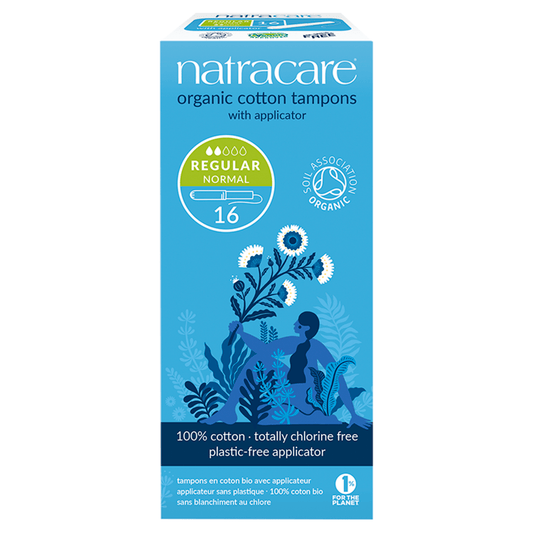 Natracare Organic Applicator Tampons Regular - UK Food & Drink - 782126008008
