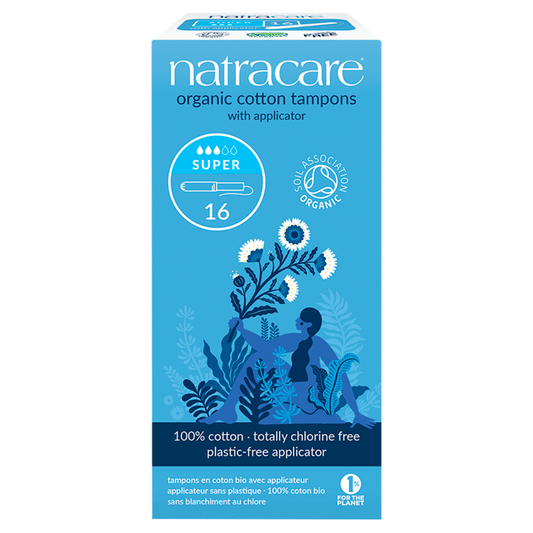 Natracare Organic Applicator Tampons Super - UK Food & Drink - 782126009005