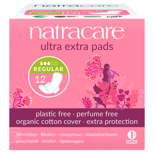 Natracare Ultra Extra Pads Regular - UK Food & Drink - 782126003256
