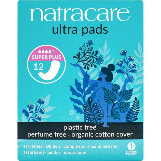 Natracare Ultra Pads Super Plus - UK Food & Drink - 782126003119
