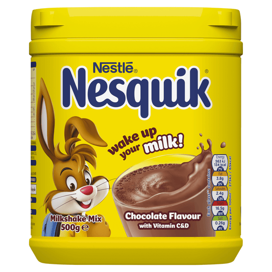 Nesquik Chocolate Flavour Milkshake Mix 500g - UK Food & Drink - 7613031513031