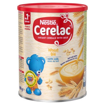Nestl√© Cerelac Infant Cereal Wheat with Milk from 6 Months 400g - UK Food & Drink - 7616100005079