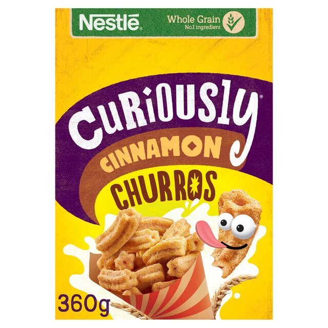 Nestl√© Curiously Cinnamon Churros 360g - UK Food & Drink - 7613287475046