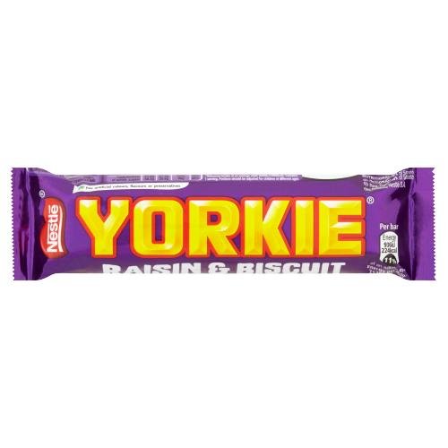 Nestl√© Yorkie Raisin & Biscuit 44g - UK Food & Drink - 7613034872593
