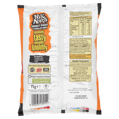 Nik Naks Nice 'N' Spicy Flavour 75g - UK Food & Drink - 5000237139554