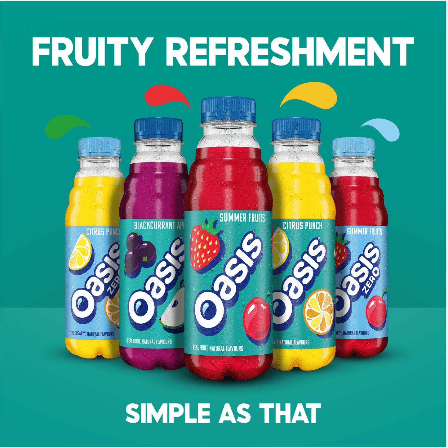 Oasis Citrus Punch 500ml - UK Food & Drink - 5449000125019