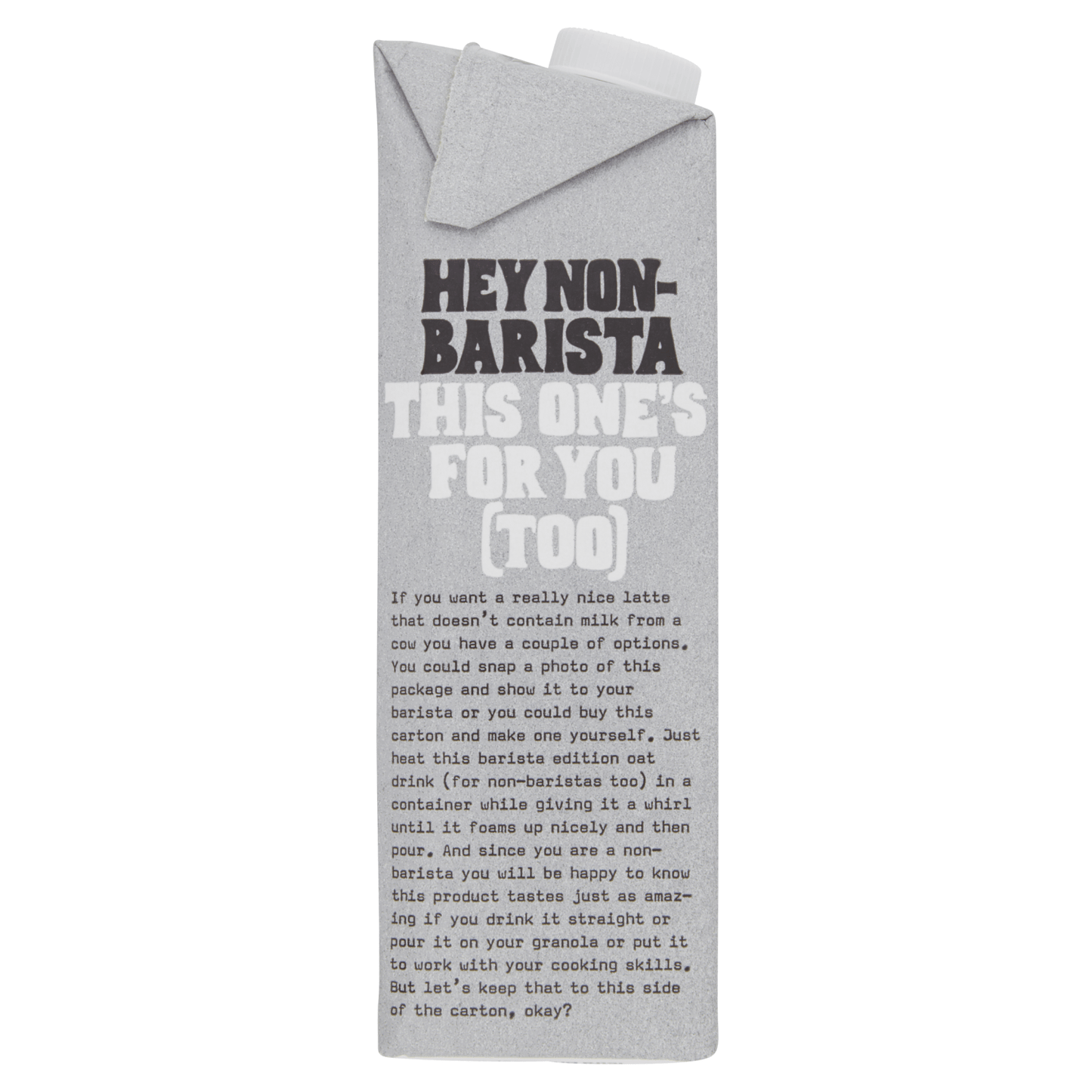 Oatly! Oat Drink Barista Edition 1L - UK Food & Drink - 7394376616228
