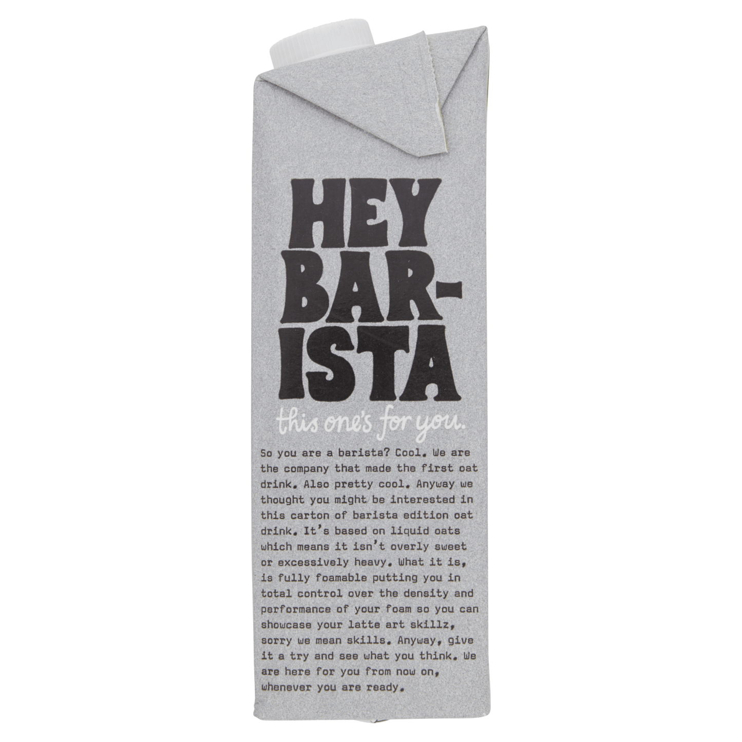 Oatly! Oat Drink Barista Edition 1L - UK Food & Drink - 7394376616228